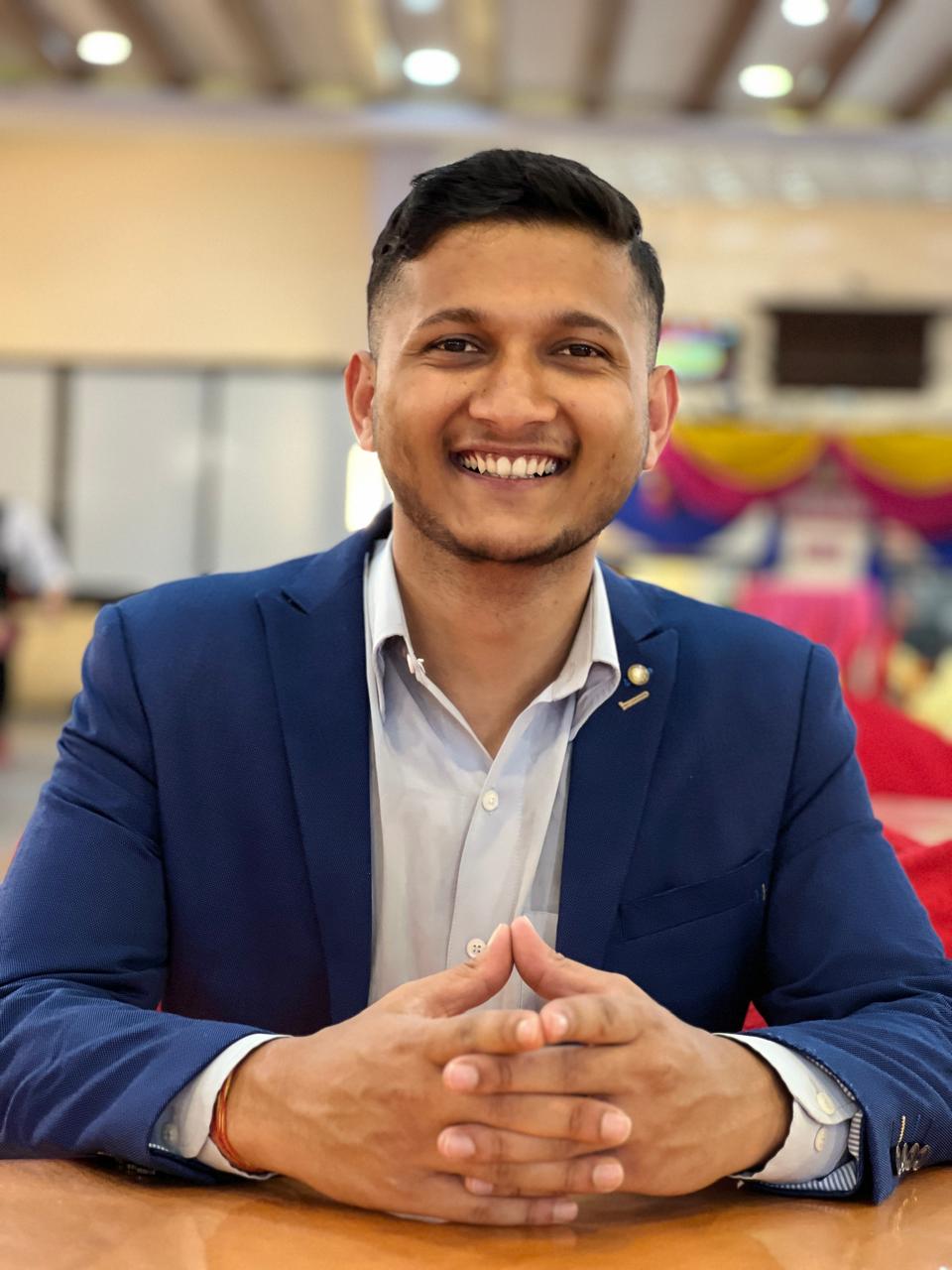Portrait of Abin Thapa